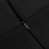 PHYLLIS ONE-SHOULDER SEQUINED HEM HIGH SLIT MIDI DRESS