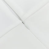 V NECK PUFF SLEEVE BODYCON MAXI DRESS IN WHITE