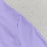 STRAPLESS CREPE MIDI DRESS