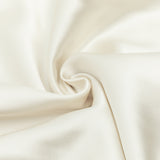 CAMILLE WHITE SATIN CORSET OFF SHOULDER GOWN