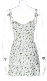 CHRISTIANA GARDEN PRINTED MINI DRESS