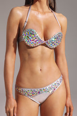 Nona Halterneck Diamond Swimsuit