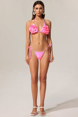 Euran Halter Flowers Bikini