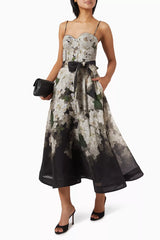 Picnic Dress in Linen Blend