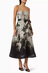 Picnic Dress in Linen Blend