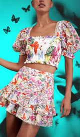 AMAYETA SHORT SKIRT SET