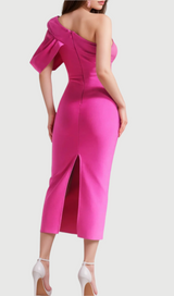 ALEXIS ONE SHOULDER BANDAGE DRESS