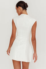 Blake Mini Dress - ivory