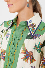 Multi Birdie Mini Dress