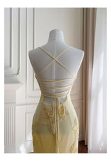 Nefertiti Maxi Dress - Lemon