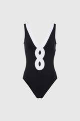rebecca Plunge Cutout One Piece Swimsuit