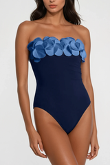 marguerite Flower Bodycon Swimsuit