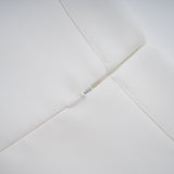 White Floral Embroidered midi dress Matching Set