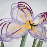 White Floral Embroidered midi dress Matching Set