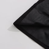 ashley Ruffle embellished Blazer in black