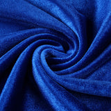 josephine off-shoulder velvet sash gown in blue