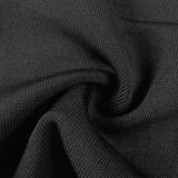 Butterfly Embroidered Bodice Puffball mini Dress in black