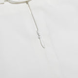 SATIN LACE MINI DRESS