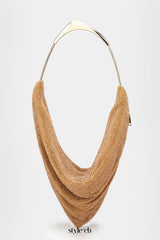 Rhinestone Embellished Tote Bag