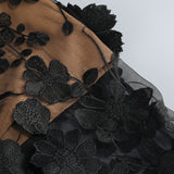 jasmine strapless black maxi dress