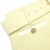 sigrid Boucle Skort in Yellow