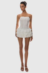 Panue Ruched Strapless Corset