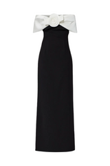 Parvi Floral Off Shoulder Maxi Dress