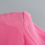 GEMMA CUT OUT FLOWER MINI DRESS IN PINK