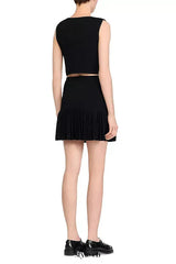 marcia black Double Breasted Vest