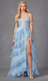 Juliet Dresses - Sequin Lace Sweetheart Prom Gown
