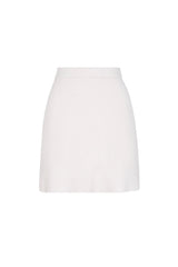 vicky Cream Sequin Knit mini skirt