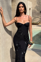 Nefertiti Maxi Dress - Black