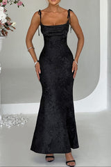 Whitney Maxi Dress - Black