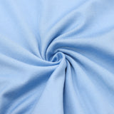 LONG SLEEVES V NECK MIDI DRESS IN BLUE styleofcb