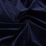 VELVET METAL BUCKLE SEXY TWO PIECES SUIT IN NAVY styleofcb