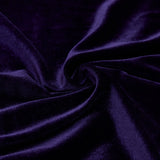 VELVET PERSPECTIVE TULLE STITCHING BAG HIP DRESS IN PURPLE styleofcb