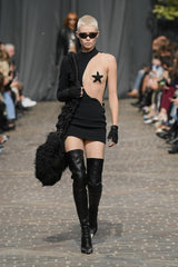 STARFISH EMBELLISHED MINI DRESS IN BLACK DRESS STYLE OF CB