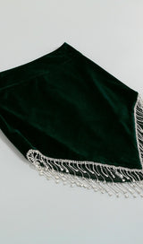 TWO-PIECE MINI DRESS IN GREEN DRESSES styleofcb