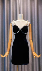 PEARL MINI DRESS IN BLACK Dresses styleofcb