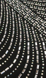 BANDAGE SEQUIN MINI DRESS IN BLACK Dresses styleofcb