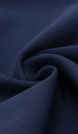 SPLIT MIDI DRESS IN BLUE Dresses styleofcb