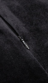 OFF THE SHOULDER MIDI DRESS IN BLACK Dresses styleofcb