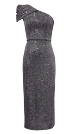 SEXY SEQUINED DRESS IN BLACK DRESSES styleofcb