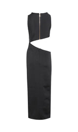 SPLIT MAXI DRESS IN BLACK OR BEIGE Dresses styleofcb