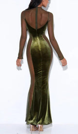 LONG SLEEVES LACE MAXI DRESS styleofcb