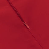 BANDAGE CUTOUT MIDI DRESS IN RED styleofcb