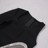 WAVE ONE-SHOULDER MINI DRESS styleofcb