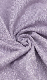 GAUZE BANDAGE MINI DRESS IN PURPLE Dresses styleofcb