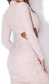 CUT OUT LONG SLEEVE MAXI DRESS Dresses styleofcb