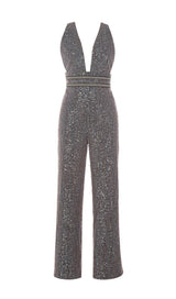 CUT OUT V NECK MAXI DRESS styleofcb